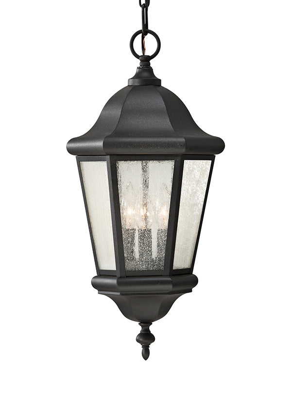 OL5911BK, Three Light Outdoor Pendant Lantern , Martinsville Collection