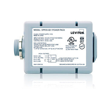 20A Standard Power Pack for Occupancy Sensors, Color: Gray