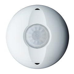 Low Voltage Occupancy Sensor, Ceiling Mounted, 1500 sq ft, Extra Mid-Range Lens Assembly, Title 24 Compliant, NAFTA Compliant, Color: Global White