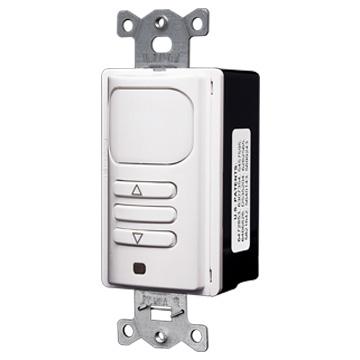 0-10V Passive Infrared (PIR) Dimming Wall Switch Sensor. Occupancy (auto-on) and Vacancy (manual-on), Color: Ivory