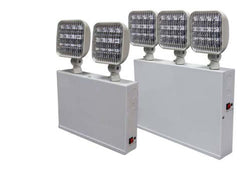 New York City Approved LED Emergency Unit, 2 or 3 Integral + Remote Heads