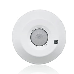 Provolt Occupancy Sensor, Line Voltage, 8'-12' Ceiling Mount, PIR, 450 sq ft, Daylighting, CEC Title 20/24 compliant. Color: White.