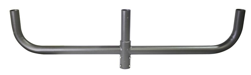 3 Fixture Light Pole Bullhorn, Bronze Finish