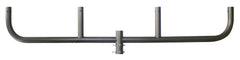 4 Fixture Light Pole Bullhorn, Bronze Finish