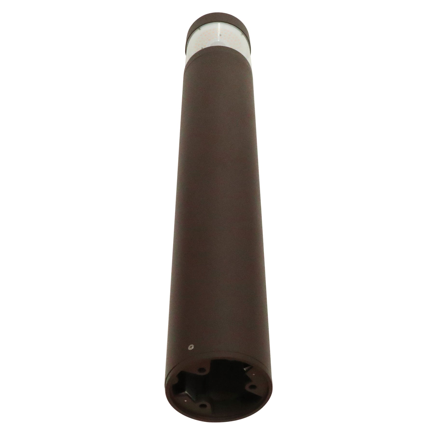 6" LED Round Bollards, 3000 Lumens, CCT Selectable, 120-277V, Bronze