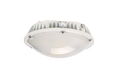 Round LED Canopy Light, 40 watt, 5,200 Lumens, Comparable to 100 Watt Fixture, 120-277V