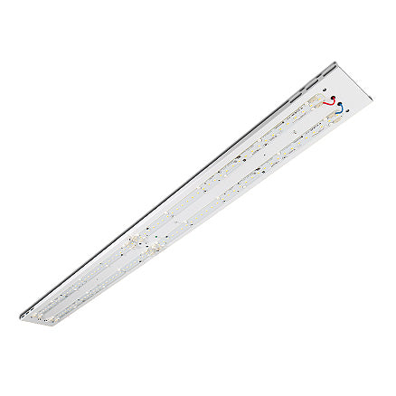 8 Foot Lamp Strip Retrofit Kit, 5" Wide, 4500-9000 Lumen, 2 or 4, 18W LED 4000K Lamps Included