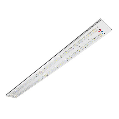 8 Foot Lamp Strip Retrofit Kit, 4.25” Wide, 4500-9000 Lumen 2 or 4, 18W LED 4000K Lamps Included