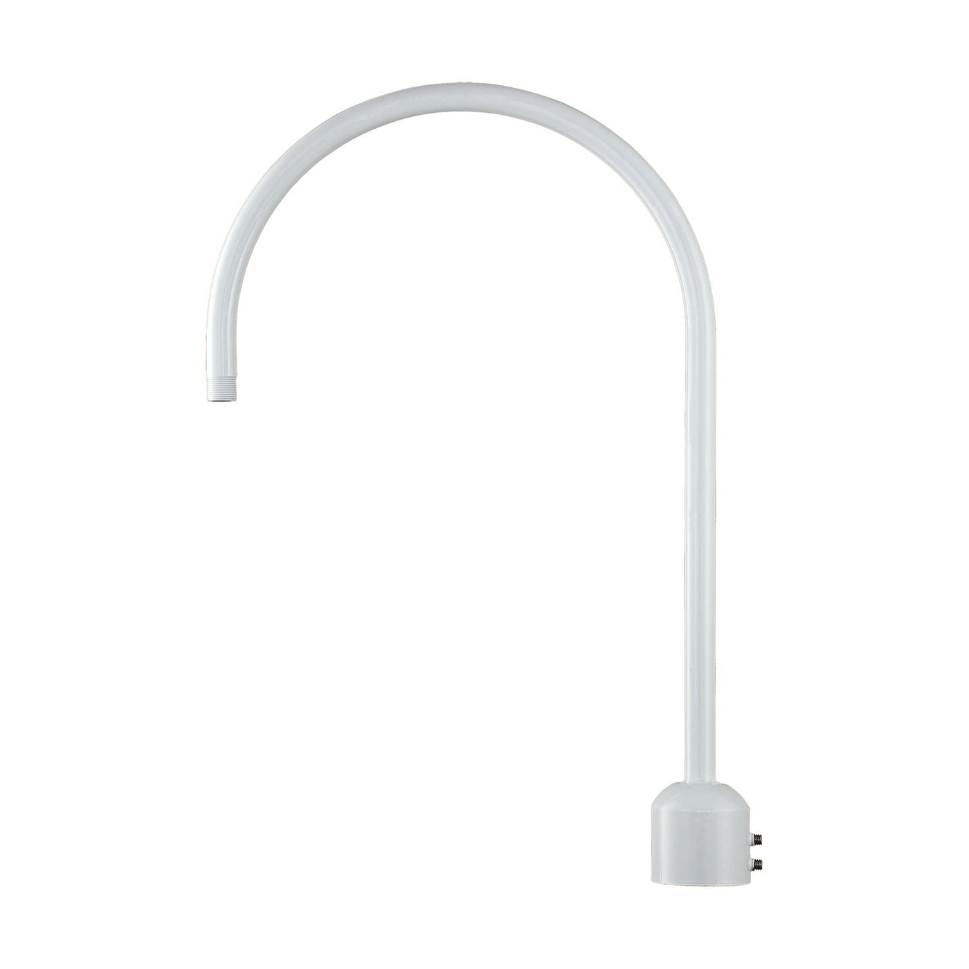 Millennium Lighting Single Light Post Adapter White Finish
