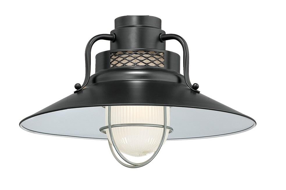 Millennium Lighting 14" RLM/ Gooseneck Mount Railroad Shade - Satin Black