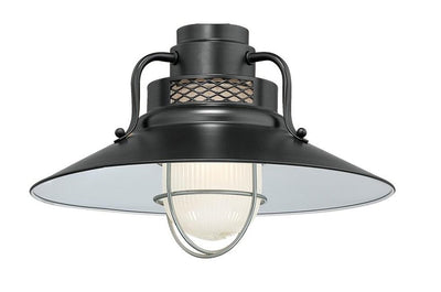 Millennium Lighting 14" RLM/ Gooseneck Mount Railroad Shade - Satin Black