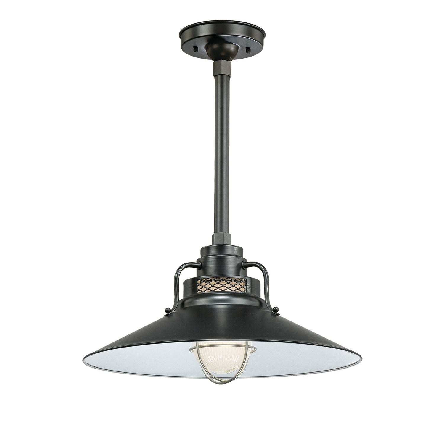 Millennium 18 inch Stem Hung Railroad Shade | Warehouse-Lighting.com