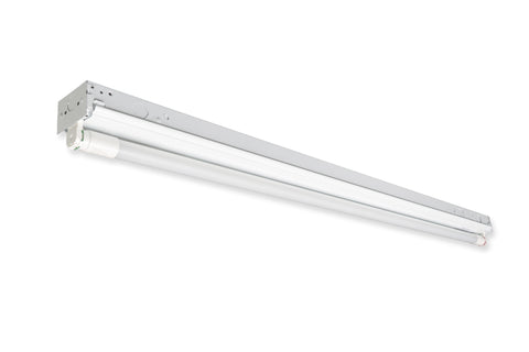 8' 2 Lamp Tandem Strip Fixture, 32W T8, No Reflector, 120-277 Universal