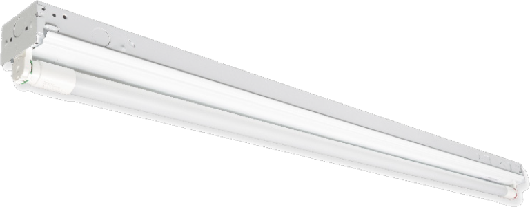 4ft Strip, 1 T8 LED Lamp (Not Included)