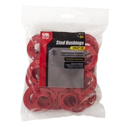 Gardner Bender SB1-25 Metal Stud Insulator 25/bag