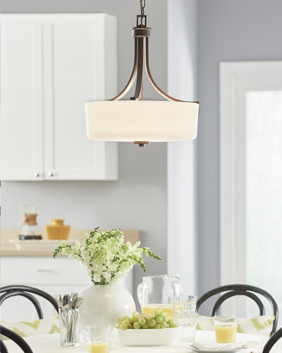 6528803-710, Three Light Pendant , Canfield Collection