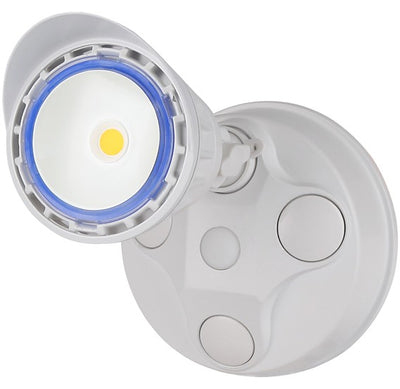 LED Dimmable Security Light, 10 watt, Bronze or White Finish, 3000K or 5000K CCT