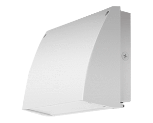LED SLIM Series Wall Pack, 57W, 120-277V, White