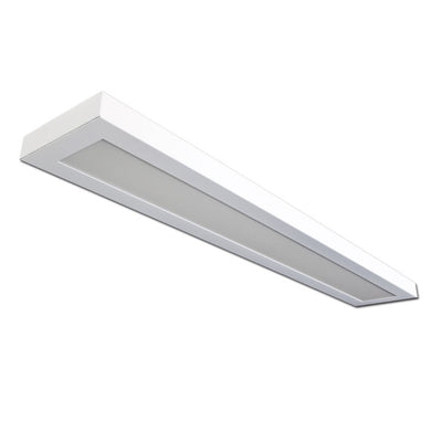 4 Foot LED Direct/Indirect Low Profile Suspended Rectilinear Fixture