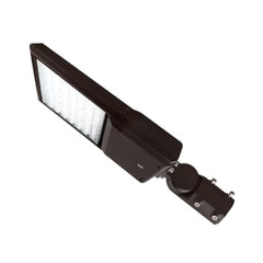 LED Area/Parking Lot Light, 100 Watt, 14500 Lumens, Wattage and CCT Selectable, 100-277V, Bronze Finish