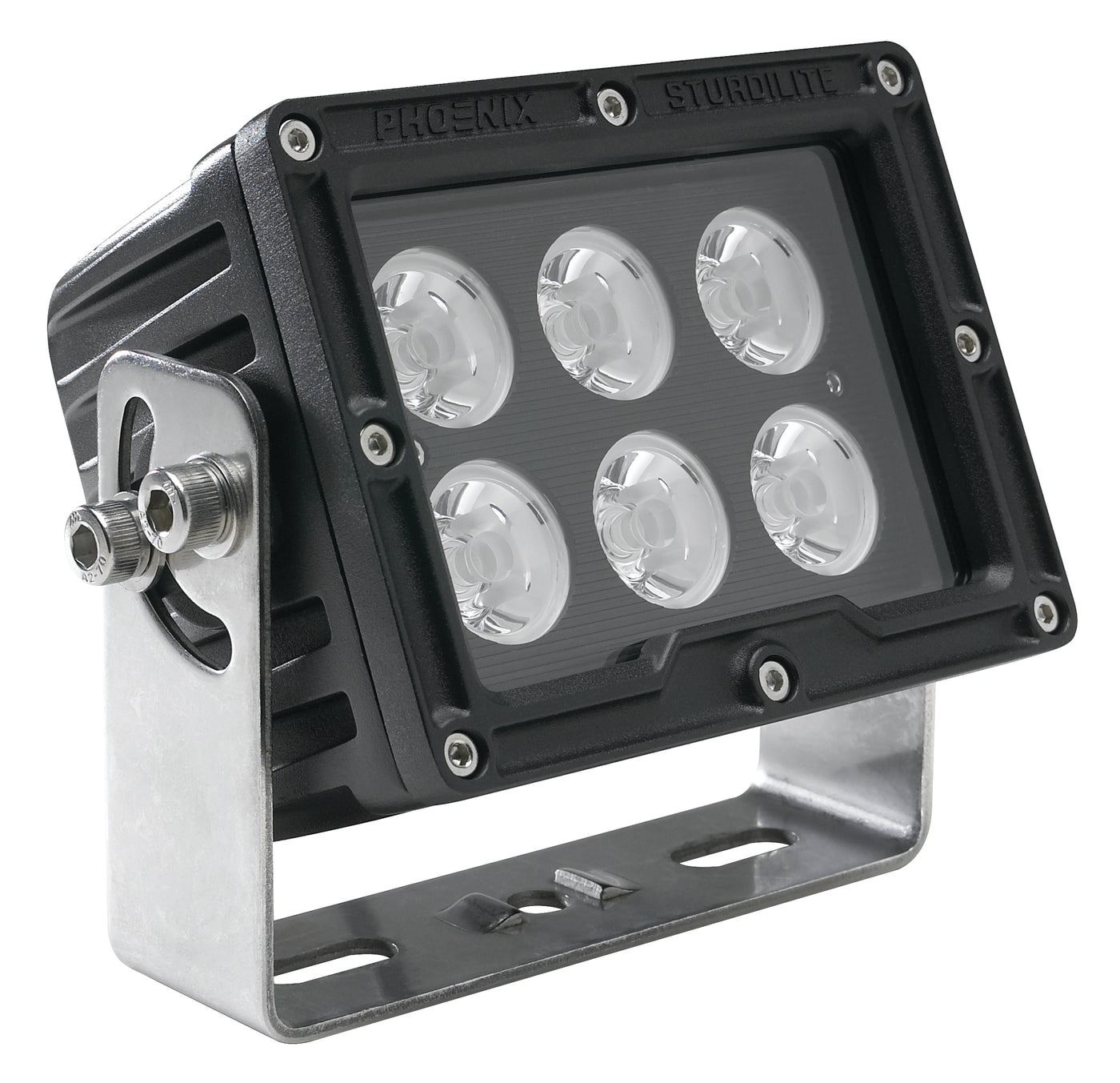 LED Low Voltage Floodlight, Heavy Duty Harp, 4500 Lumens, 56W, 6000 CCT, Spot Optic