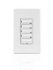 Decora Preset 15 Minute Countdown Timer, single pole 3-way or more locations, four preset buttons for 2-5-10-15 minutes, Light Almond included
