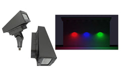 LED Static Color Area, Flood and Wall Light, 20 watt, Blue, Green, Red or Amber CCT