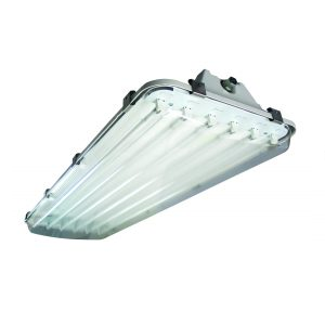 4 Foot Vapor Tight High Bay Fixture; 4 or 6 Lamp Positions; LED Ready