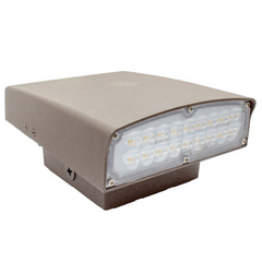 LED Adjustable Cutoff Wall Pack, 30 watt, 120-277V, 3000K, 4000K, or 5000K