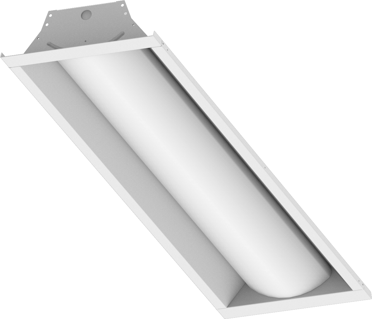 1x4 Foot Volumetric Troffer, 17 Watt, 120-277V, 2227 Lumens, 3000K, 3500K, 4000K or 5000K