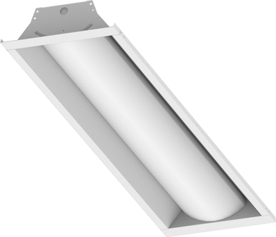 1x4 Foot Volumetric Troffer, 17 Watt, 120-277V, 2227 Lumens, 3000K, 3500K, 4000K or 5000K