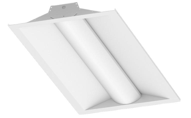 2x4 Foot Volumetric Troffer, 34 Watt, 120-277V, 4584 Lumens, 3000K, 3500K, 4000K or 5000K