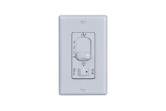 Wall Control 3-Speed Fan, On/Off Light Control