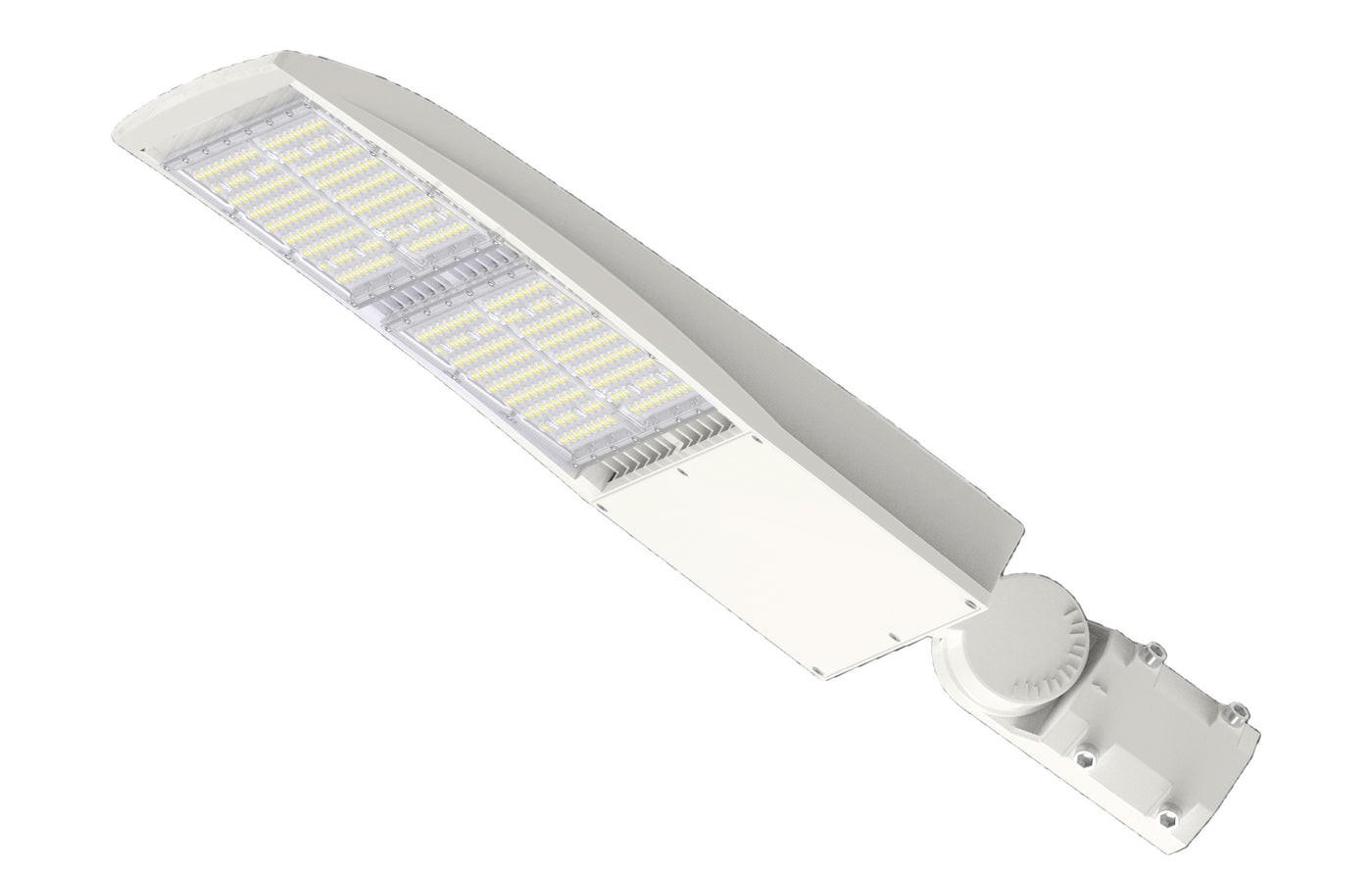 LED Area/Parking Lot Light, 39000 Lumens, 300W, 5000K, 100-277V, Bronze or White Finish