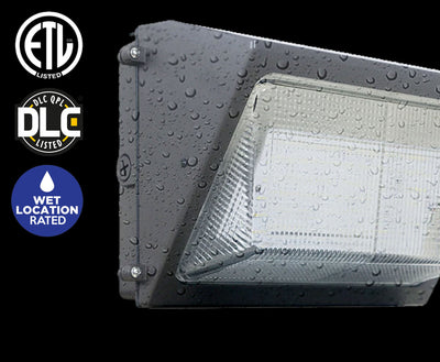 LED Wall Pack, G2, 60 Watt, 8800 Lumens, 120-277V, 3000K, 4000K or 5000K