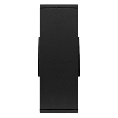 Square Wall Mount Up/Down 4" RGBW Cylinder Lights, 2400 Lumens, 24 watt,120 Volts, Available in Black or White