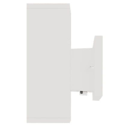 Square Wall Mount Up/Down 4" RGBW Cylinder Lights, 2400 Lumens, 24 watt,120 Volts, Available in Black or White