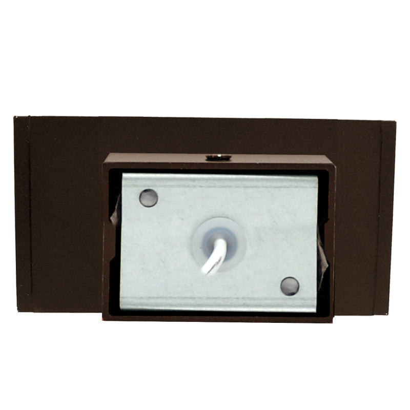 LED MCT Square Wall Mount 5" Cylinder Down Light, 960 Lumens, 20 watt, 120 Volts, Selectable CCT, Available in Black, Bronze, Brushed Nickel, or White
