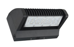 LED Adjustable Wall Pack, 40W, 100-277V, 5000K, 4800 Lumens