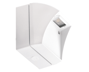 LED Square Wall Pack, 5W, 120-240V, White