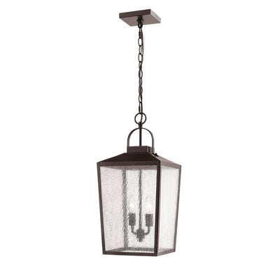 Millennium Lighting 2 Light 22" Outdoor Pendant Light, Devens Collection