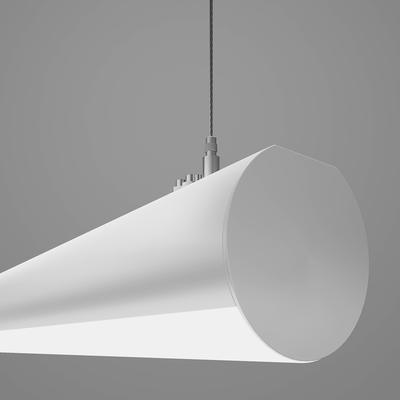 4 FT LED Suspended Linear Fixture G2, 4800 Lumen Max, 40W, CCT Selectable, 120-277V, 0-10V Dimmable