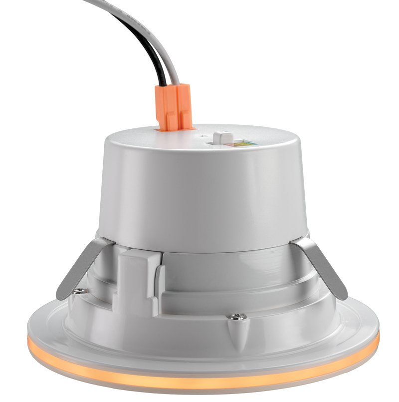 6 Inch LED Downlight with NightLightR Trim, 11 Watt, 120V, Selectable CCT