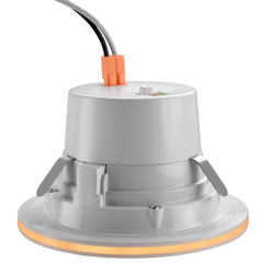 6 Inch LED Downlight with NightLightR Trim, 11 Watt, 120V, Selectable CCT