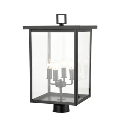 Millennium Lighting 4 Light 30" Outdoor Post Lantern, Barkeley Collection