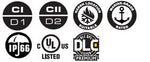 LED Flood Light, Class 1 Division 2, Harsh and Hazardous Environments, 100 watt