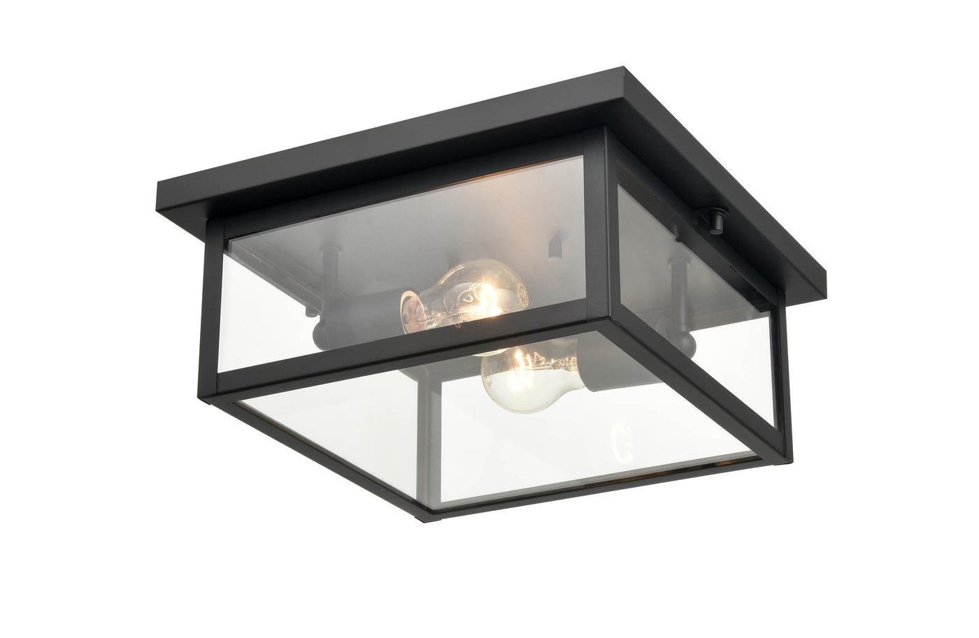 Millennium Lighting 1 Light 5" Outdoor Flush Mount Ceiling Light, Evanton Collection