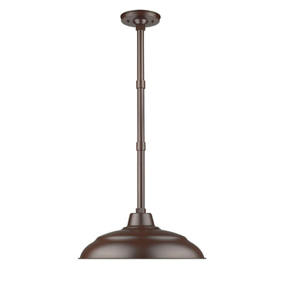 Millennium Lighting 1 Light 17" Warehouse Shade Pendant light
