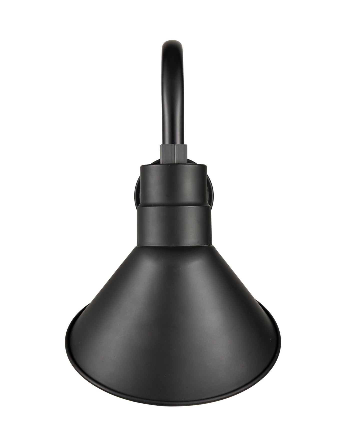 Millennium Lighting LED R Series RLM Outdoor 10" Angle Shade, Satin Black