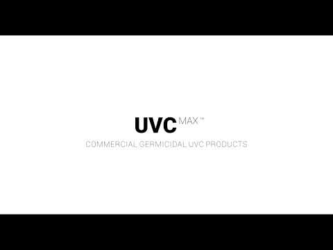 Commercial Germicidal Wall Mount UVC Light, 42 Watt, 120-277V